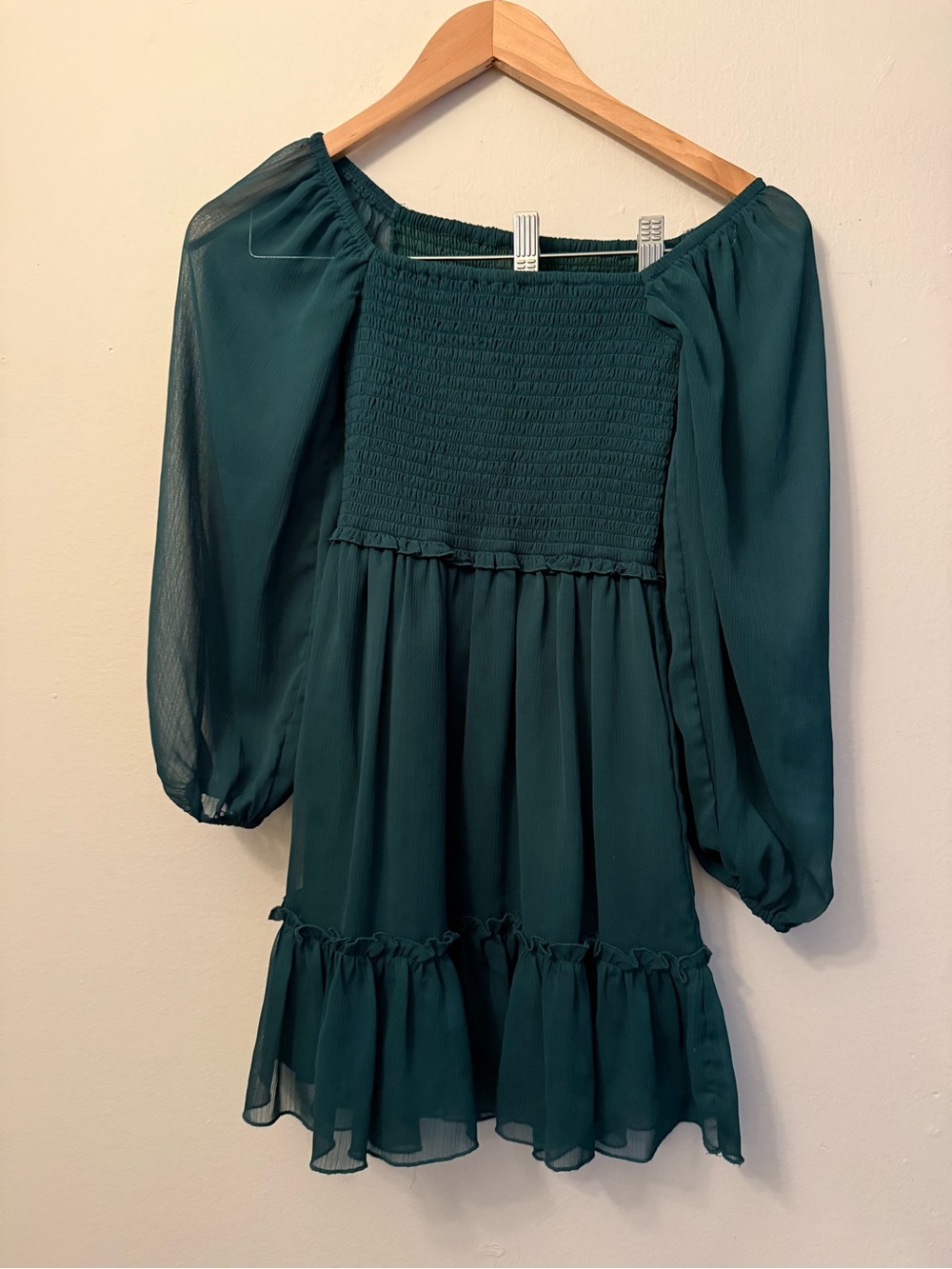 Katie J NYC TWEEN MOLLY SOLID LONG SLEEVE DRESS